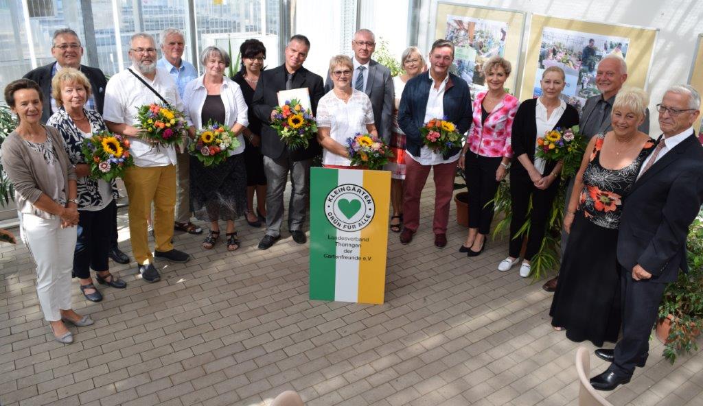 Auszeichnung verdienstvoller Gartenfreunde